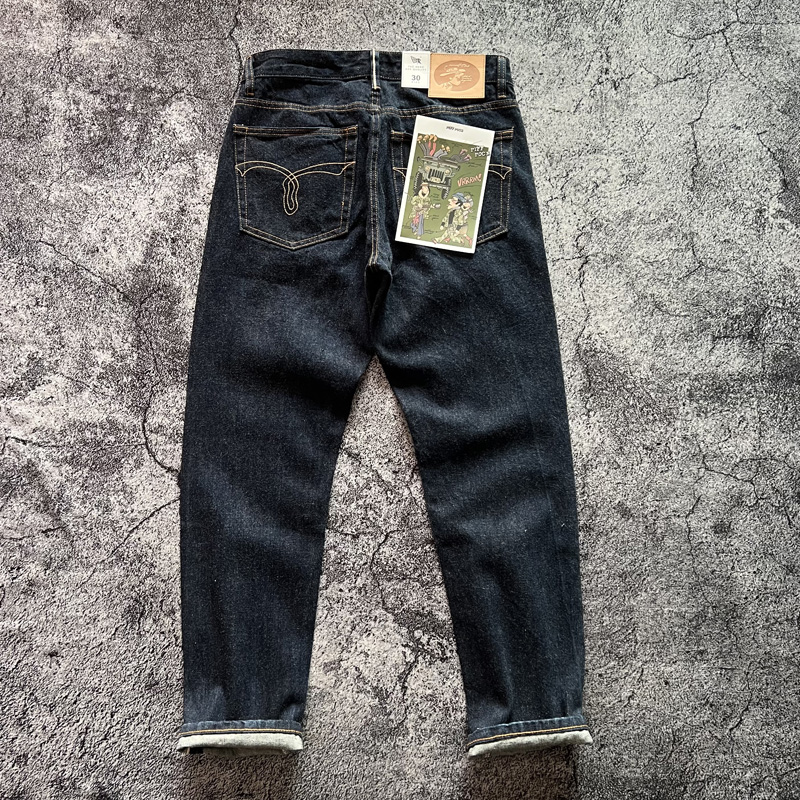 Levis Jeans 501 - メンズストレートデニムジーンズ,レトロなアメリカンスタイル,色あせた起毛デザイナーパンツ,綿100%,赤,高品質