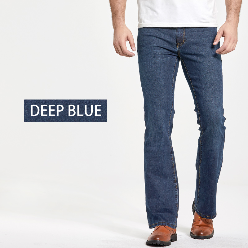 メンズブーツカットジーンズわずかにフレアスリムフィットブルー - Levis Jeans 501 のレビューと価格