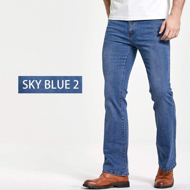 メンズブーツカットジーンズわずかにフレアスリムフィットブルー - Levis Jeans 501 のレビューと価格