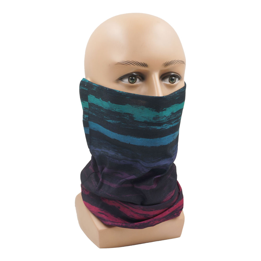女性用ストライププリントネックスカーフ,サイクリングスカーフ - Headband Summer Knit のレビューと価格