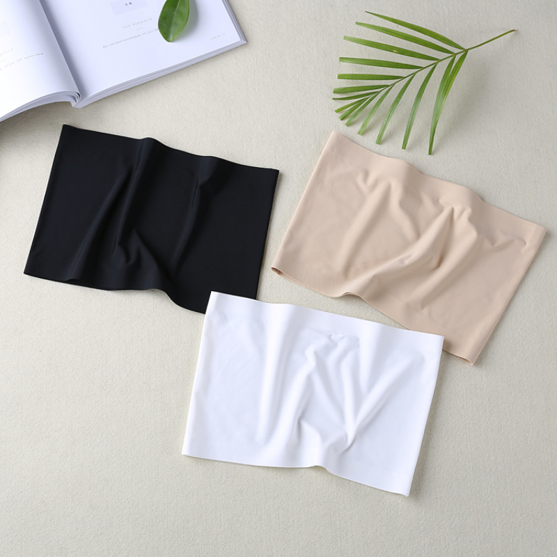 ワンピースセクシーなチューブトップス女性ストラップレスプッシ - Bralette Triangle Set のレビューと価格