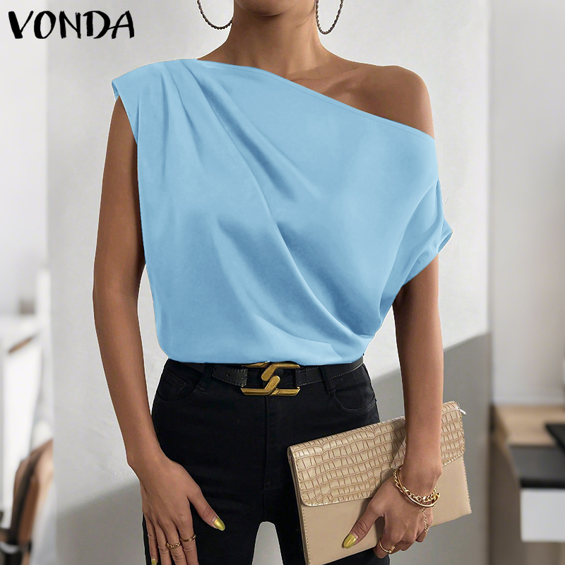 プラスサイズ 5XL VONDA レディースブラウス 202 - Blouse Off Shoulder のレビューと価格