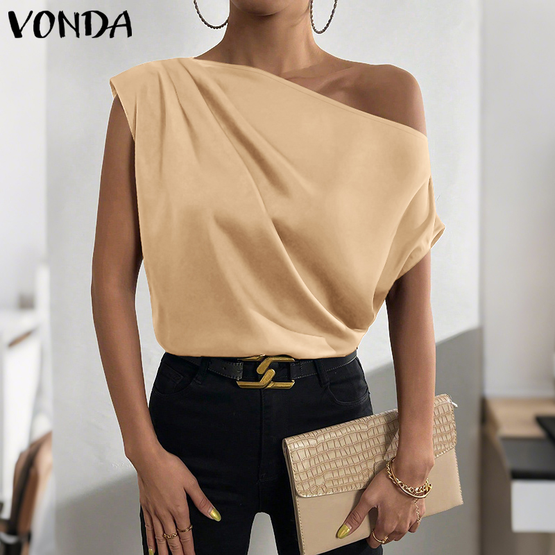プラスサイズ 5XL VONDA レディースブラウス 202 - Blouse Off Shoulder のレビューと価格